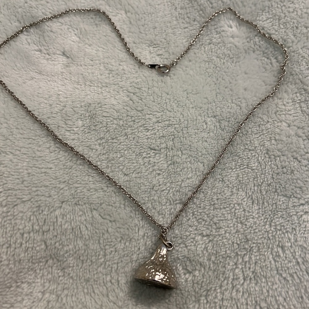 Hershey kiss necklace